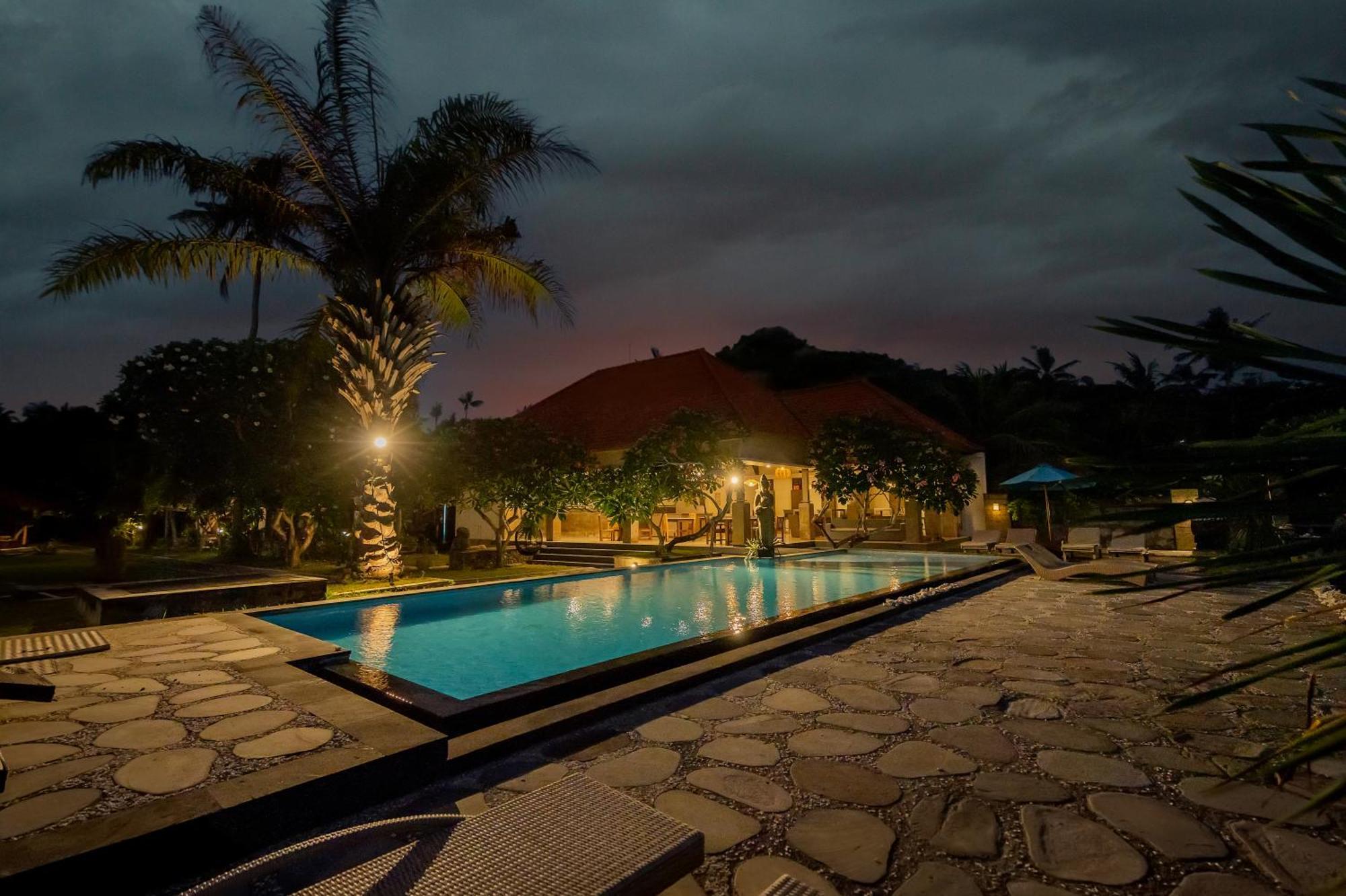 Ganesh Beach Hotel Candidasa Exterior foto