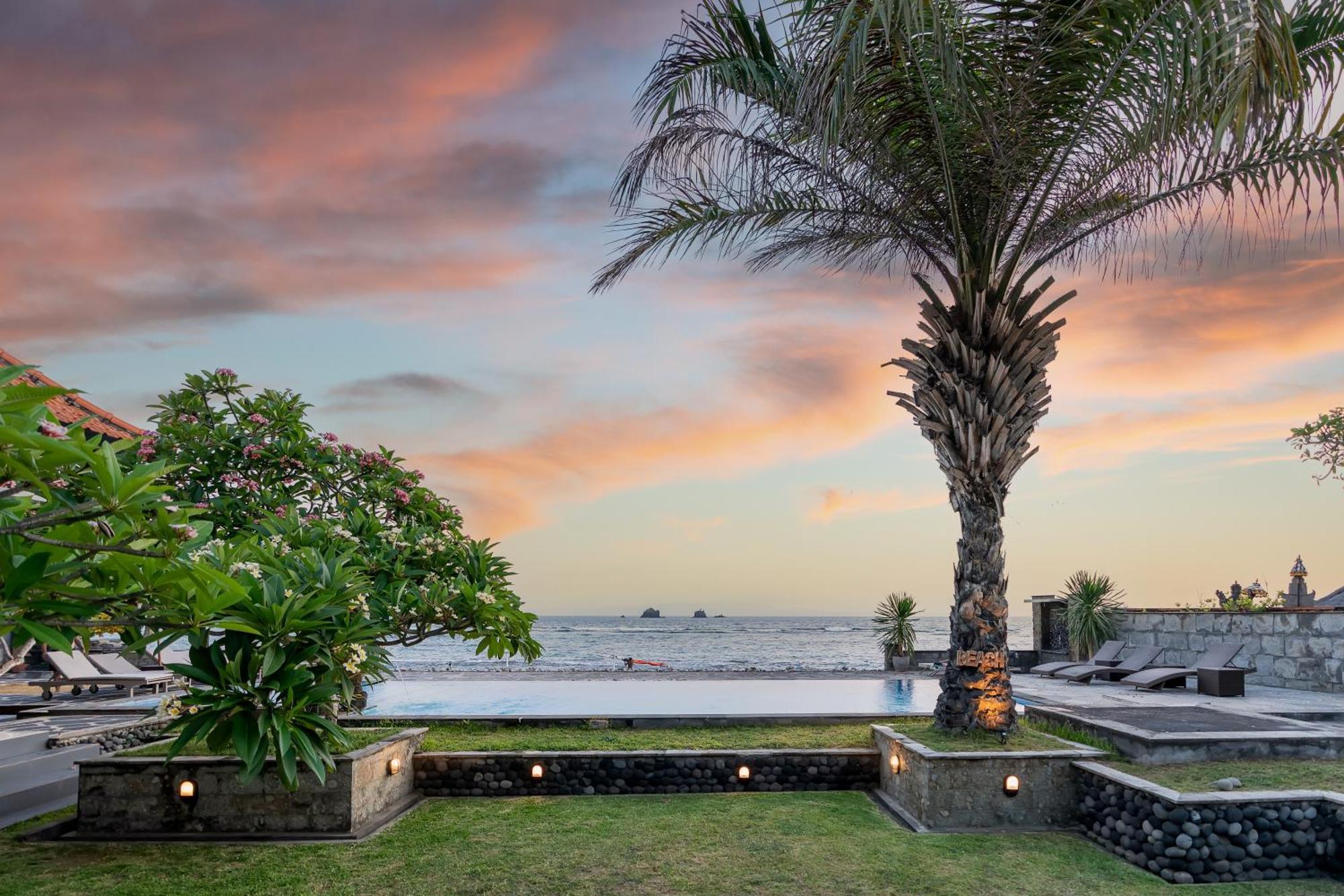 Ganesh Beach Hotel Candidasa Exterior foto